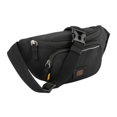 Imagen de camel active City Riñonera para Hombre, 000190, Negro, 30,0 x 9,0 13,5