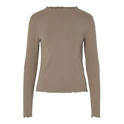 Imagen de Pieces Pcnicca NOOS Camiseta de manga larga, Mujer, Talla: XS, Fossil