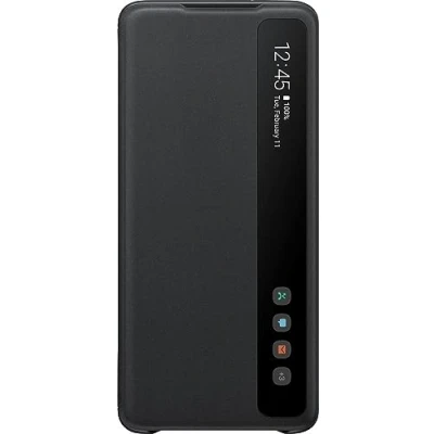 Imagen de Funda Samsung Clear View Negro Para Galaxy S20+
