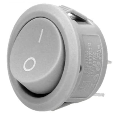 Imagen de ORNO AE 13180 Interruptor Electronica Botón Redondo 230V (Gris)