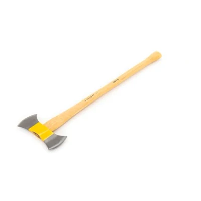 Imagen de OCHSENKOPF Hacha doble ILTIS®, Empuñadura de madera pacana, Hoja pulida 135 mm, Longitud 900 Con forma pomo, OX 16 H 1008