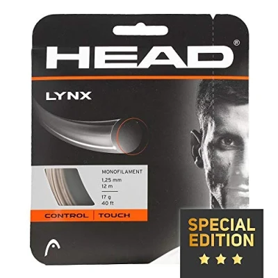 Imagen de HEAD Lynx Set Cuerda de Tenis, Unisex, champán, 1.25 mm / 17 g