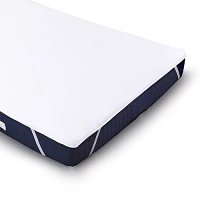 Imagen de Lotusein protector de colchón impermeable 60 x 120 cm, higiénico, transpirable, sin crujidos, antiácaros (Öko Tex® Standard 100)