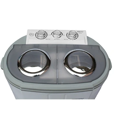 Imagen de Camry CR8052 Mini Lavadora Centrifugadora Portátil, 3Kg lavado ropa, 1Kg Centrifugado, perfecta Camping, Caravanas y autocaravanas