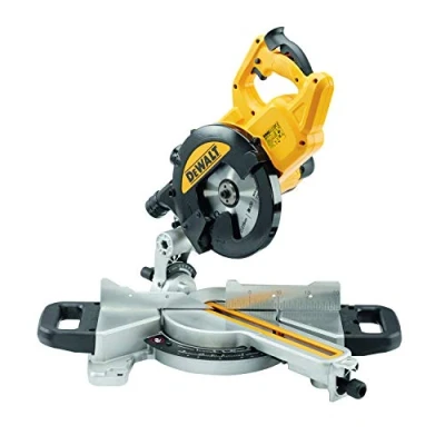 Imagen de DEWALT DWS774 QS Ingletadora Telescópica 1400 W, Alto Rendimiento Sistema XPS, Hoja Ø 216mm, Velocidad 6300 rpm, Cortes Precisos, Diseño Mejorado, Incluye Asas Laterales