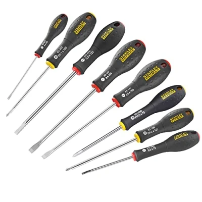 Imagen de Stanley FatMax Destornilladores Juego 8 Piezas Plana/Phillips 0 65 437, Set, Multicolor