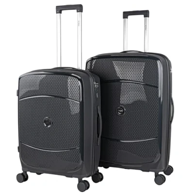 Imagen de ITACA Maleta Viaje Grande, Grande 23 Kilos, Maletas De Viaje, Grandes con Espacio y Comodidad. Material Resistente PP. Candado combinacion TSA, Antracita