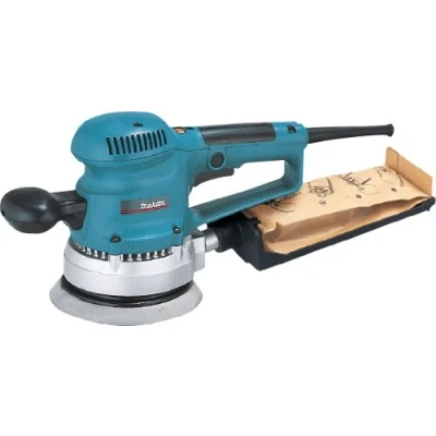 Imagen de Makita BO6030 Lijadora Rotorbital Electronica 150 Mm 310W 4000 10000 Rpm 2.4 Kg