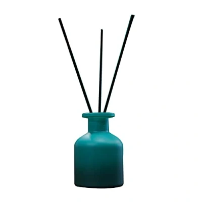 Imagen de Botellas de difusor vidrio vacías 150ml para aromaterapia contenedor uso bricolaje reemplazo varillas difusores caña juegos aceites esencialess (degradado azul)