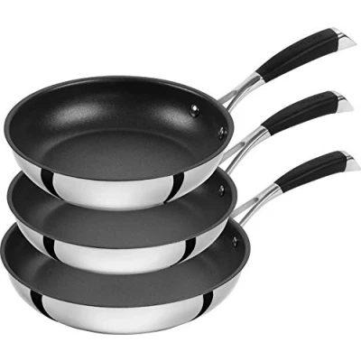 Imagen de Zwilling Sartén 65249 by Cornelia Poletto, de Acero inoxidable 18/10. plástico, 20cm + 24cm 28cm
