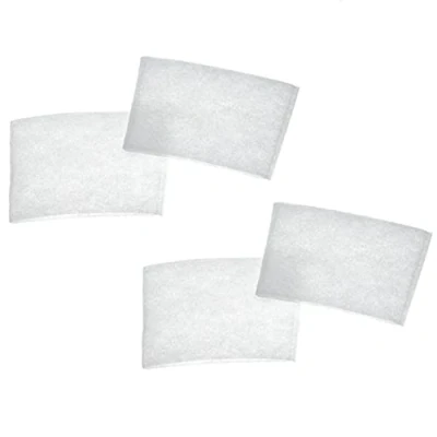 Imagen de vhbw Set de 4x filtro vellón protector compatible con Dirt Devil Centrino Cleancontrol M2013 8, 9 aspiradora blanco
