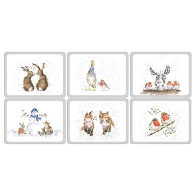 Imagen de Pimpernel Wrendale Juego de 6 manteles Individuales (código Producto: X0010568976)