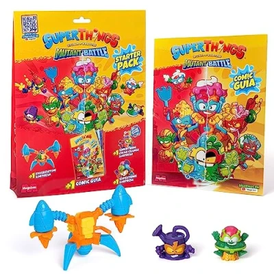 Imagen de Figura MagicBox Starterpack Superthings Mutant Battle, aleatoria, Multicolor