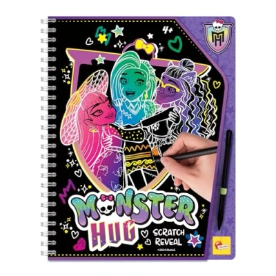 Imagen de COLORBABY 47877 Monster High Scratch book con dibujos para rascar