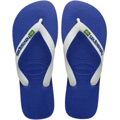 Imagen de Havaianas Top Brasil Logo, Sandalias Unisex Adulto, Marine Blue, 35/36 EU