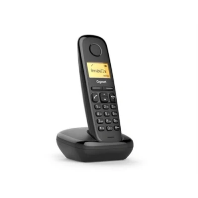 Imagen de Teléfono Gigaset A170, Identificador de llamada, Rellamada, 50 contactos, Negro