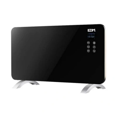 Imagen de EDM 07182 Convector Placa Cristal, 1500W, Multicolor, Polyester, Neutro