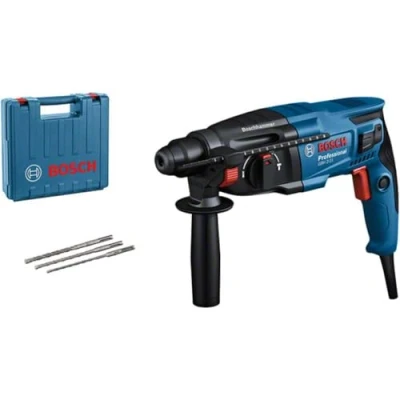 Imagen de Bosch Professional GBH 2 21 Martillo perforador (2 J, Ø máx. hormigón mm, SDS plus, 3 brocas en maletín)