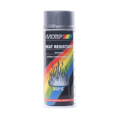 Imagen de MOTIP 04030 Laca para motor / silenciador Kompakt green glossy 400 ml antracita