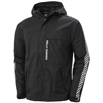 Imagen de Helly Hansen Vector Packable Chubasquero para Hombre, Chaqueta impermeable hombre., 53422, negro, xx large