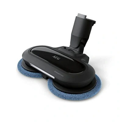 Imagen de AEG AZE159 Kit de Cepillo Mopa, 1 Botella con pulverizador, 2 Almohadillas, Negro