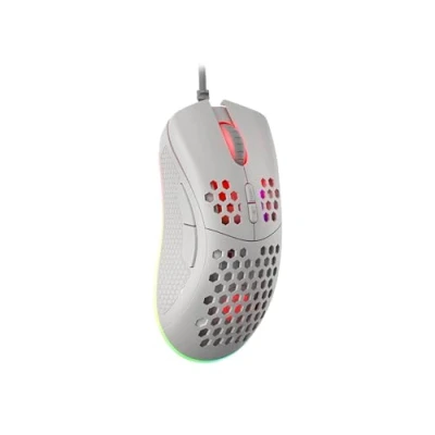 Imagen de genesis Raton Gaming Krypton 555 RGB 8000DPI Blanco