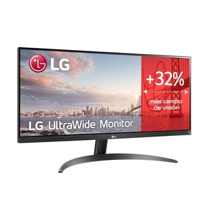 Imagen de LG 29WP500 B Monitor UltraWide Ultrapanorámico 29 pulgadas, 21:9, Panel IPS: 2560x1080, 250cd/m², 1000:1, sRGB superior al 99%, diag. 73cm, entr: HDMIx2, Inclinación Ajustable, Color Negro