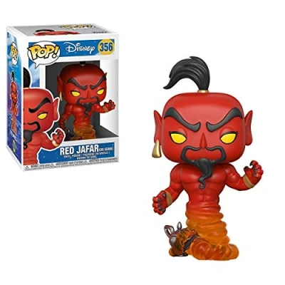 Imagen de Funko Pop! Disney: Aladdin Jafar (Red) 1/6 de Probabilidades Obtener la Rara Variante ChaseASE Aladdín Figura Vinilo Coleccionable Idea Regalo Mercancia Oficial Movies Fans