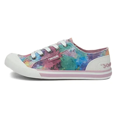 Imagen de Rocket Dog Jazzin, Sneaker Mujer, Multicolor (Tie Dye Pink), 36 EU
