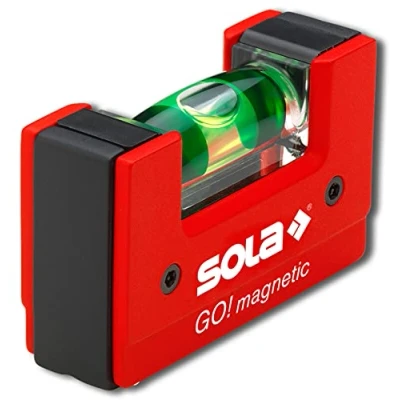 Imagen de SOLA GOMAGNETIC Nivel de burbuja compacto GO! Magnetic