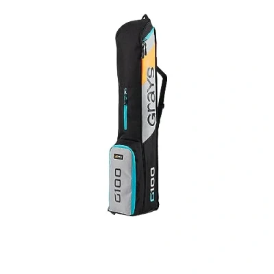 Imagen de GRAYS Hockey G100 Stickbag AW23, negro/plateado/azul, M