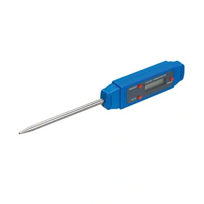 Imagen de Silverline Tools 469539 Termómetro digital con sonda 50 C + 125 [no apto para personas]