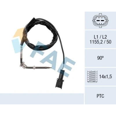 Imagen de FAE 68123 Sensores después de catalizador OPEL: Zafira B, Astra H Caravan, Hatchback