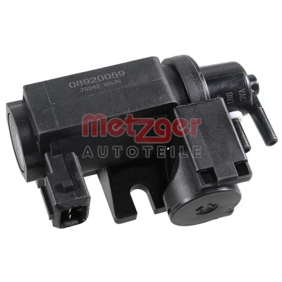 Imagen de METZGER 08920059 Transductor presión, turbocompresor Válvula electromagnética electroneumático BMW: 3 Coupé, X5, Sedán