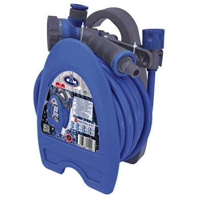 Imagen de S&amp;M 552267 Kit Manguera, Accesorios y Soporte, 14 x 17 27.5 cm, Color Azul