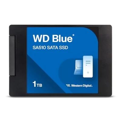 Imagen de WD Blue SA510, 1TB, 2.5&quot; SATA SSD, con hasta 560 MB/s, Acronis True Image for Western Digital, migración de discos y clonación, copia seguridad recuperación flexibles, protección frente al ransomware