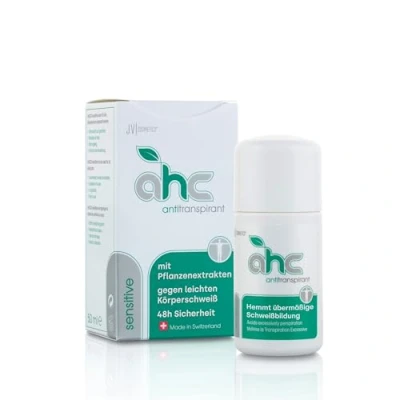 Imagen de JV Cosmetics AHC sensitive Antitranspirante (50 ml) para pieles sensibles