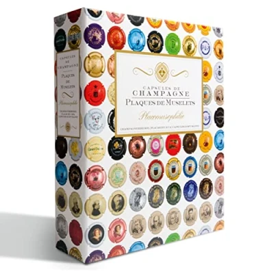 Imagen de Leuchtturm 313304 Champagne Album Grande Álbum de colección para 210 Tapas champán usadas Incl. 5 Fundas Compart
