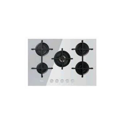 Imagen de Whirlpool GOA 7523/WH Integrado Encimera de gas Blanco hobs Placa (Integrado, gas, Vidrio, Blanco, hierro fundido, Giratorio)