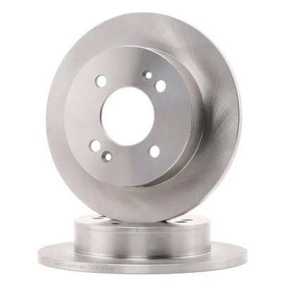 Imagen de BLUE PRINT ADG043211 Disco de freno Eje trasero 234 10 4 100 macizo revestido HYUNDAI: i10 I