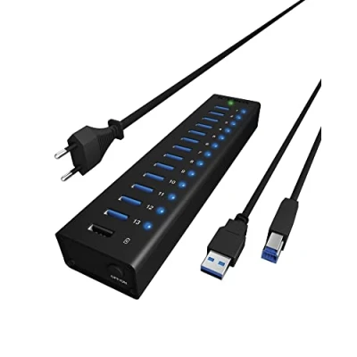 Imagen de Raidsonic Icy Box Ib ac6113 10 port Usb 3.0 Hub