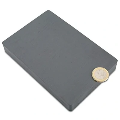 Imagen de magnet shop Imán rectangular (150 x 100 20 mm, ferrita Y35, soporta hasta kg)