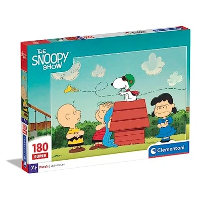 Imagen de Clementoni 29065 Supercolor Puzzle 180 Piezas, Peanuts, Infantil A Partir De 7 Años