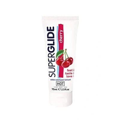 Imagen de HOT SUPERGLIDE LUBRICANTE COMESTIBLE CEREZA