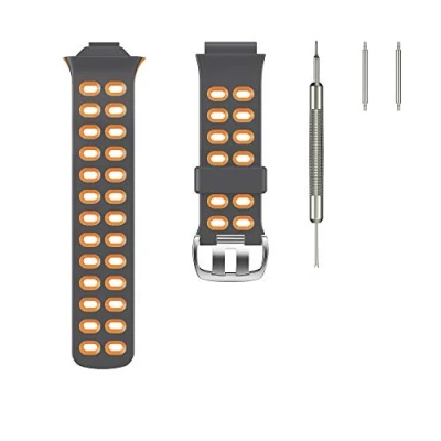 Imagen de TPUOTI Correa de repuesto silicona para reloj inteligente Garmin Forerunner 310XT 310 XT, For 310XT, Agate