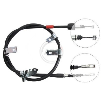 Imagen de A.B.S. K16318 Cable de Freno Mano 1515 Discos para dirección izquierda/derecha