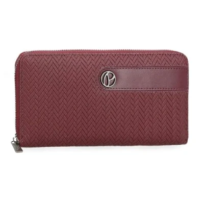 Imagen de Pepe Jeans Sprig Zipper Monedero, Mujer, Talla: One Size, Burnt red