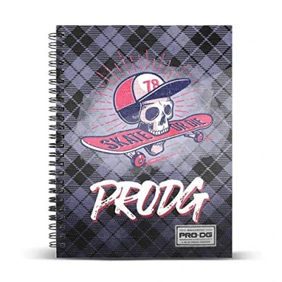 Imagen de PRODG Skull Cuaderno A4 Rayas
