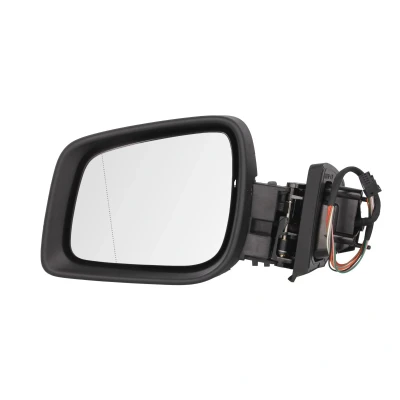 Imagen de Espejo retrovisor Alkar 6329699 sin cubierta izquierda eléctrico calefactable, abatible eléctricamente, asférico MERCEDES BENZ: Clase B, A