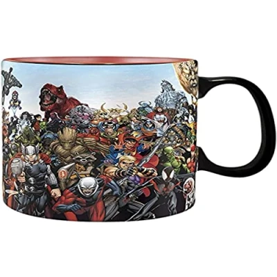 Imagen de ABYstyle Marvel Taza de cambio color con calor 460 ml Héroe